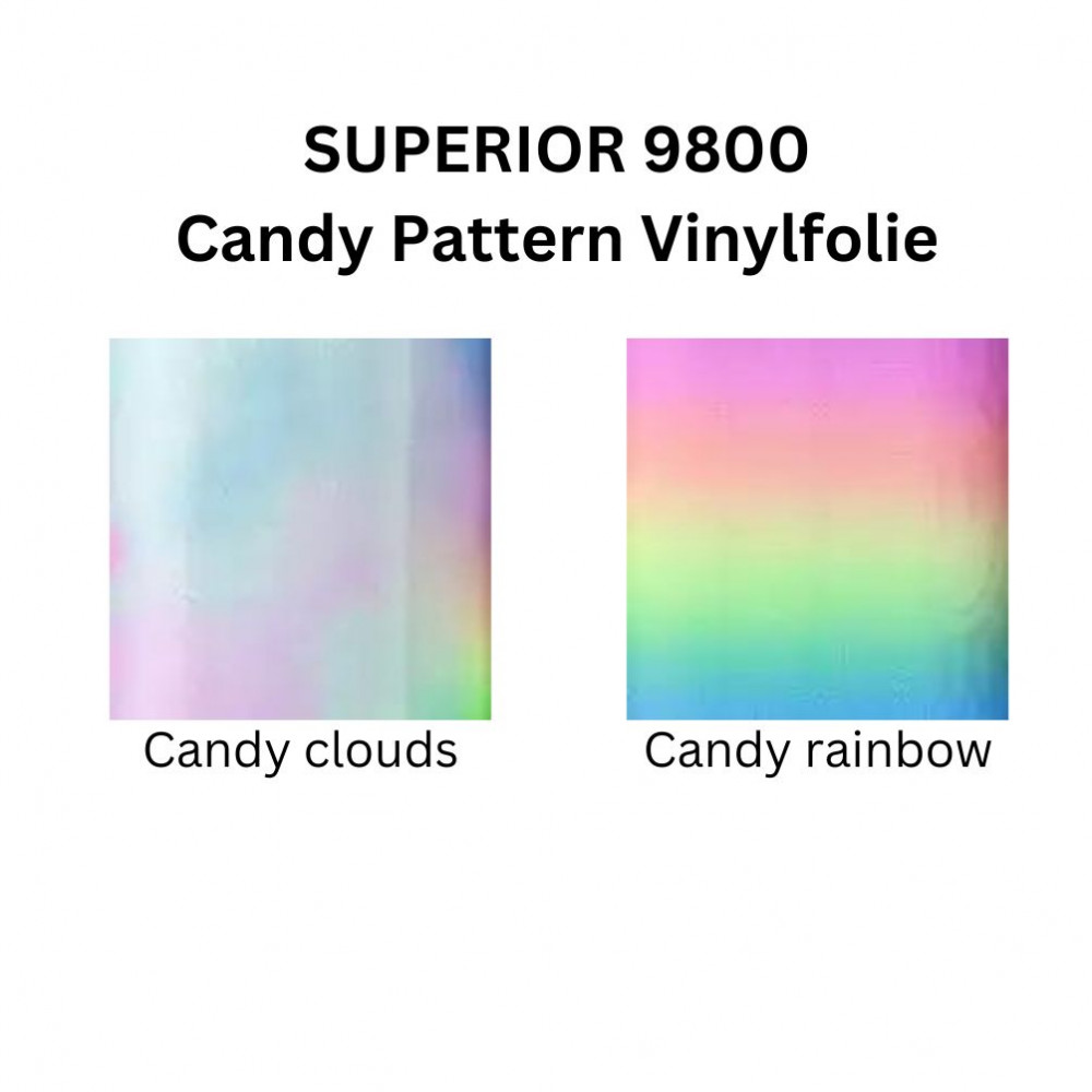 Preview: SUPERIOR 9800 Candy Pattern Vinylfolie